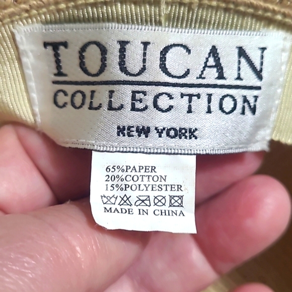 Toucan Collection New York Summer hat, paper/cotton/poly - Picture 8 of 8